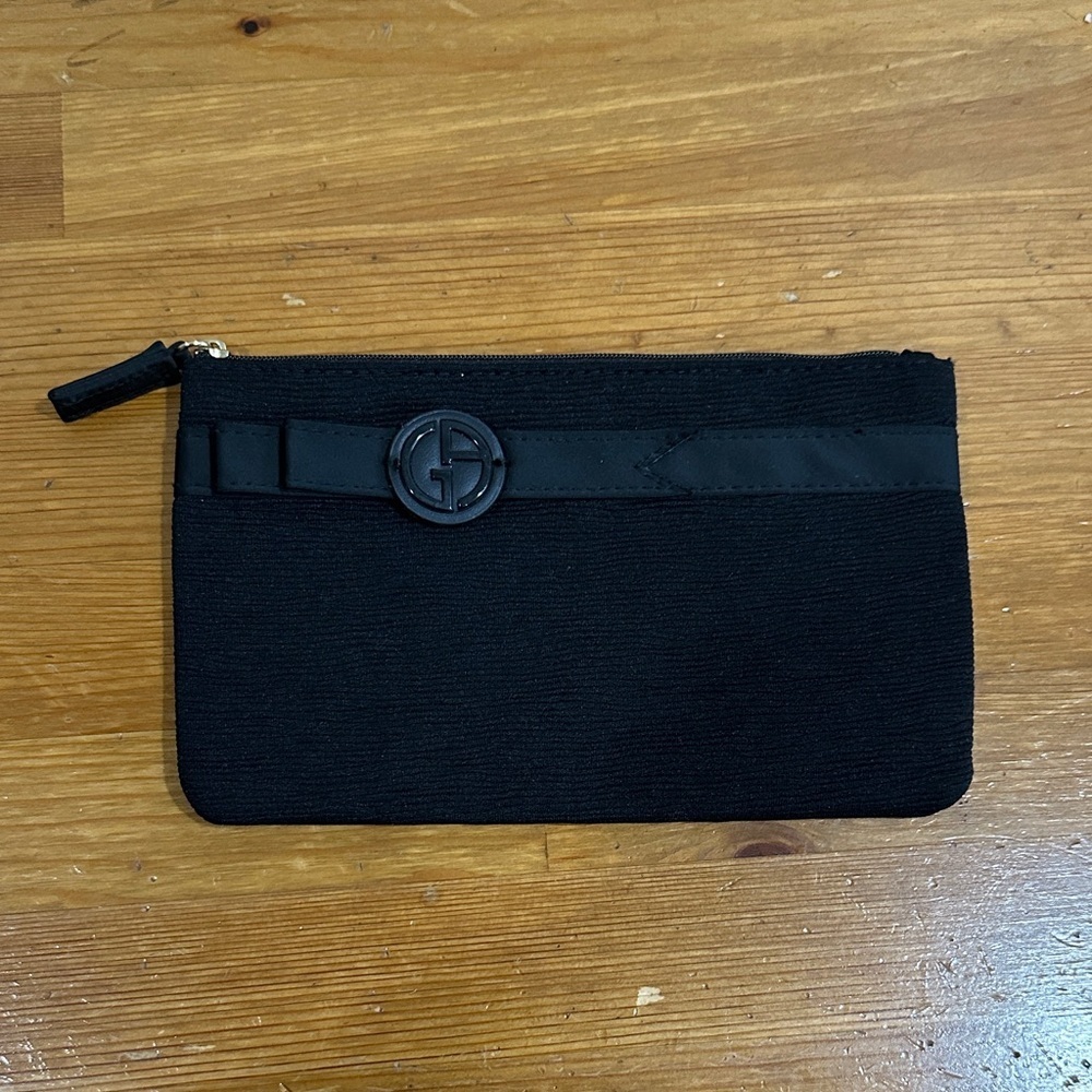 GIORGIO  ARMANI. Beauty Black Makeup bag